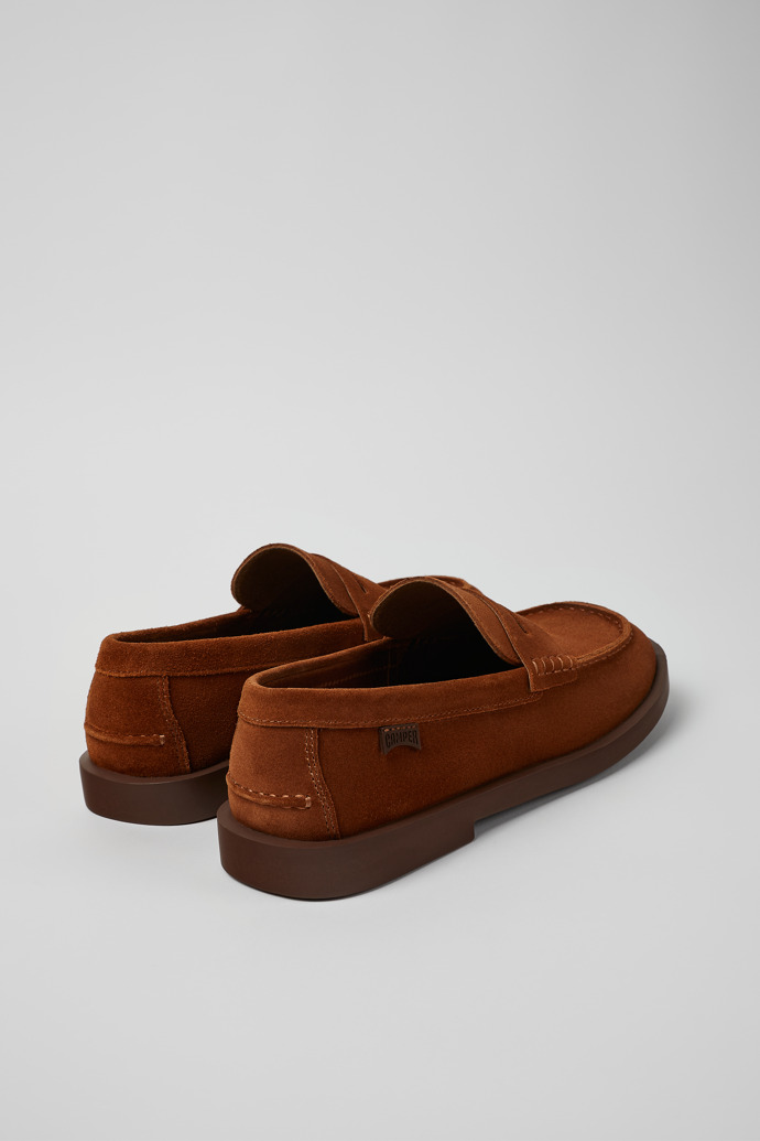 Don Chaussures en nubuck marron pour homme.