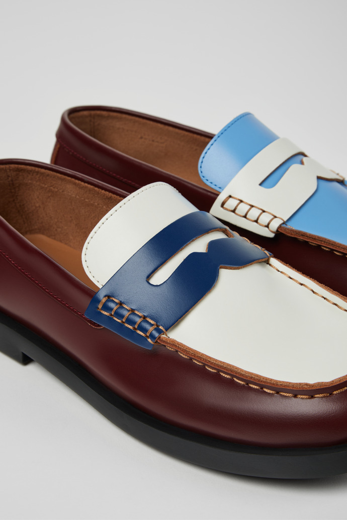 Twins Chaussures en cuir multicolores Pour homme.