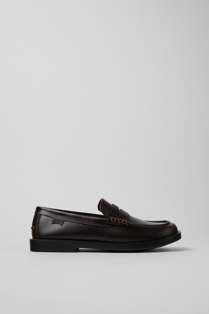 Don Chaussures en cuir marron pour homme.
