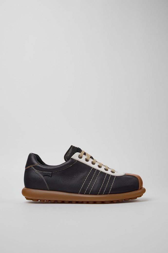 Side view of Pelotas Multicolor Leather Shoes for Men.