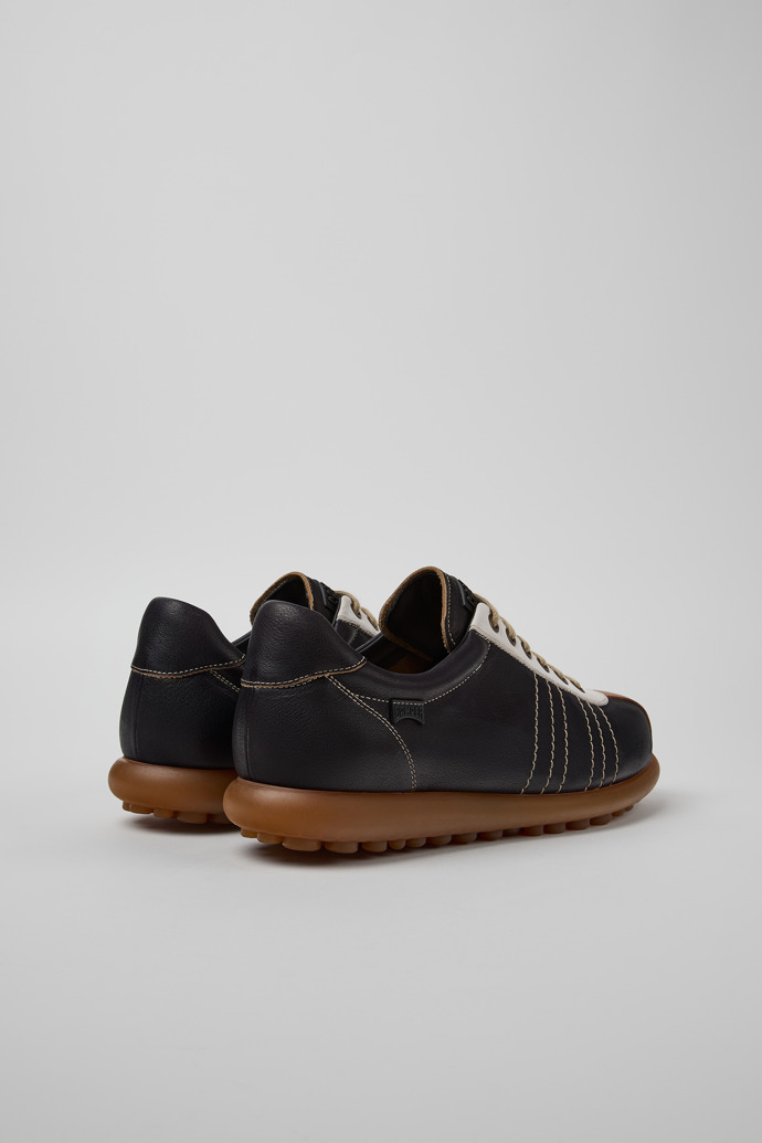 Back view of Pelotas Multicolor Leather Shoes for Men.