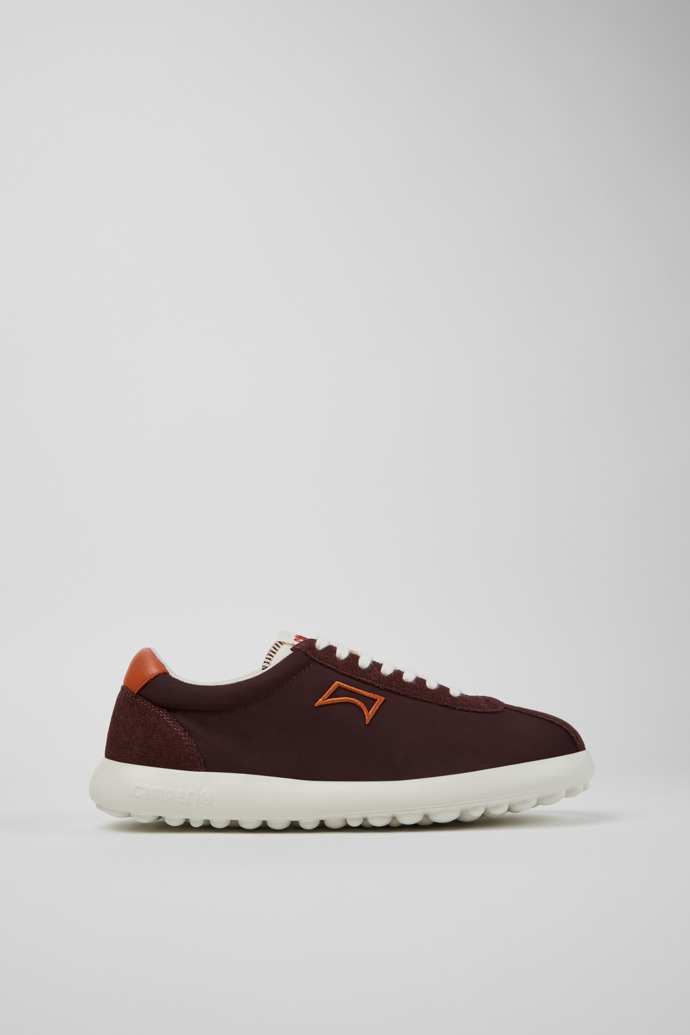 Pelotas XLF Sneakers burdeos de tejido y nobuk para hombre.