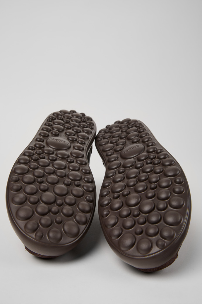 Pelotas XLF Sabatilles marrons de pell i nubuc Per a home.