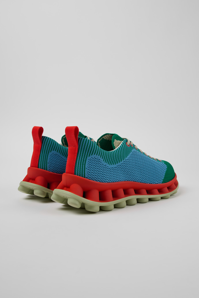 Back view of Camper x SUNNEI - PELOTISSIMA Multicolor Textile Sneakers for Men.