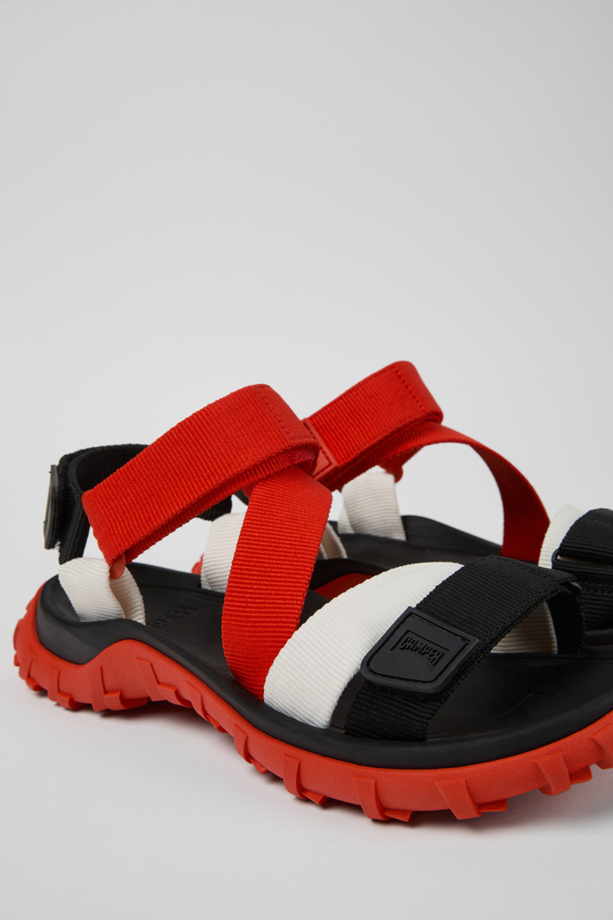 Close-up view of Drift Trail Sandal Multicolor Recycled PET Sandal for Men.