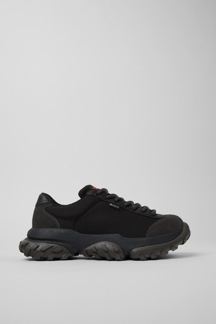 Side view of Karst Trek - GORE-TEX Multicolor Textile and Nubuck Sneakers for Men.