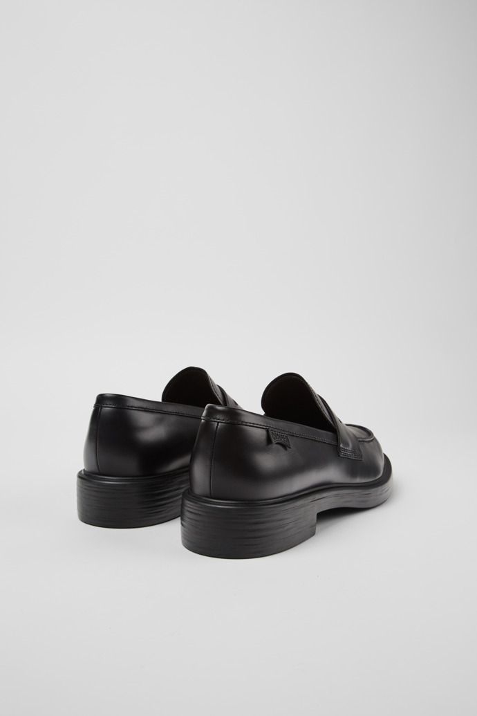 Dean Mocassins en cuir noir pour homme.