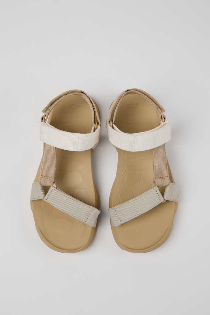 Karst Sandal Meerkleurige sandaal voor heren van gerecycled PET.