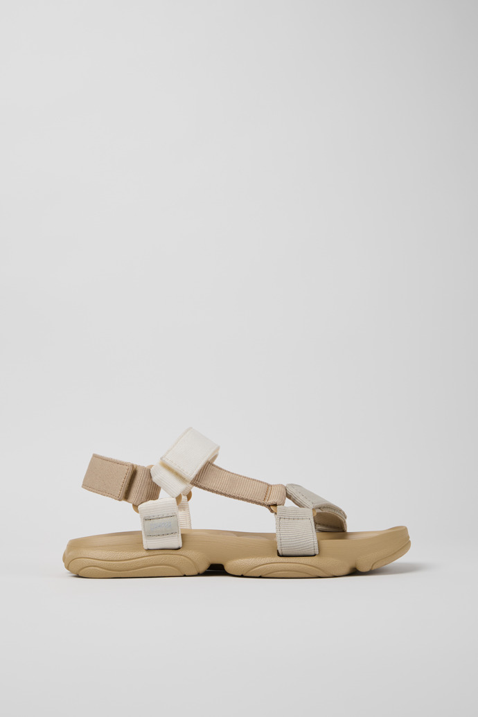 Side view of Karst Sandal Multicolored Recycled PET Sandals for Men.