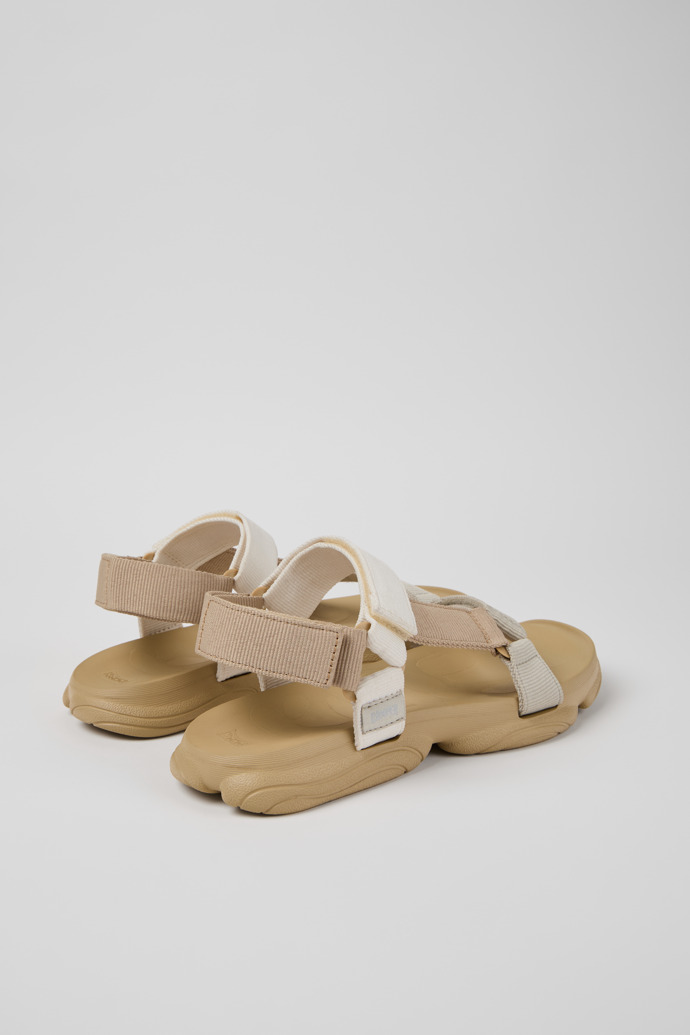 Karst Sandal Meerkleurige sandaal voor heren van gerecycled PET.