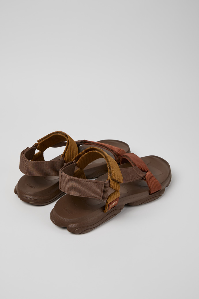 Back view of Karst Sandal Multicolor Recycled PET Sandals for Men.