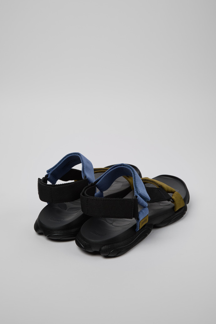 Back view of Karst Sandal Multicolor Recycled PET Sandals for Men.