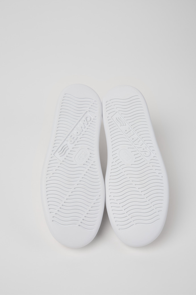 Runner Sapatilhas de pele brancas Para homem.