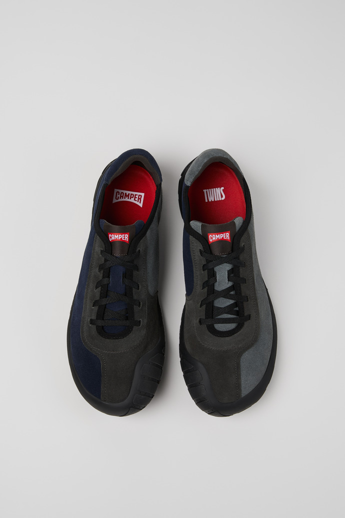 Twins Sneakers multicolores de nobuk para hombre.