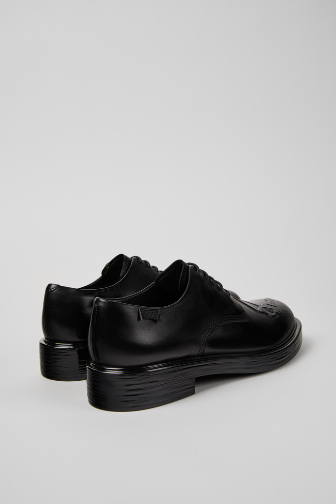 Twins Zapatos negros de piel para hombre.
