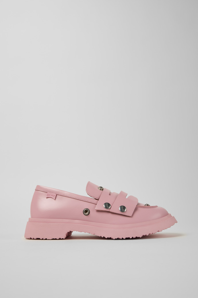 Twins Mocassí de pell de color rosa per a home