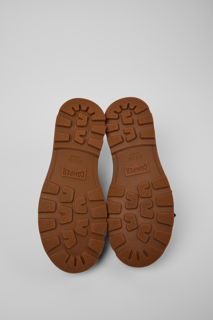 Brutus+ Mocasines marrones de piel para hombre.