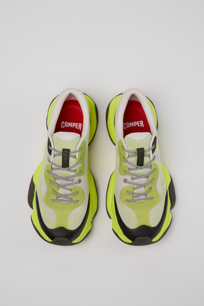 Overhead view of Karst 2 Multicolor Engineered Sneakers for Men.