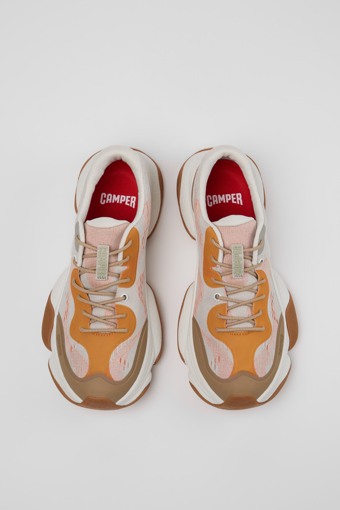 Overhead view of Karst 2 Multicolor Recycled Engineered Materials Sneakers for Men.