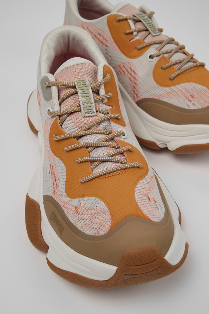 Close-up view of Karst 2 Multicolor Recycled Engineered Materials Sneakers for Men.