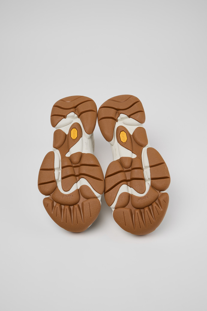 The soles of Karst 2 White Recycled Engineered Materials Sneakers for Men.