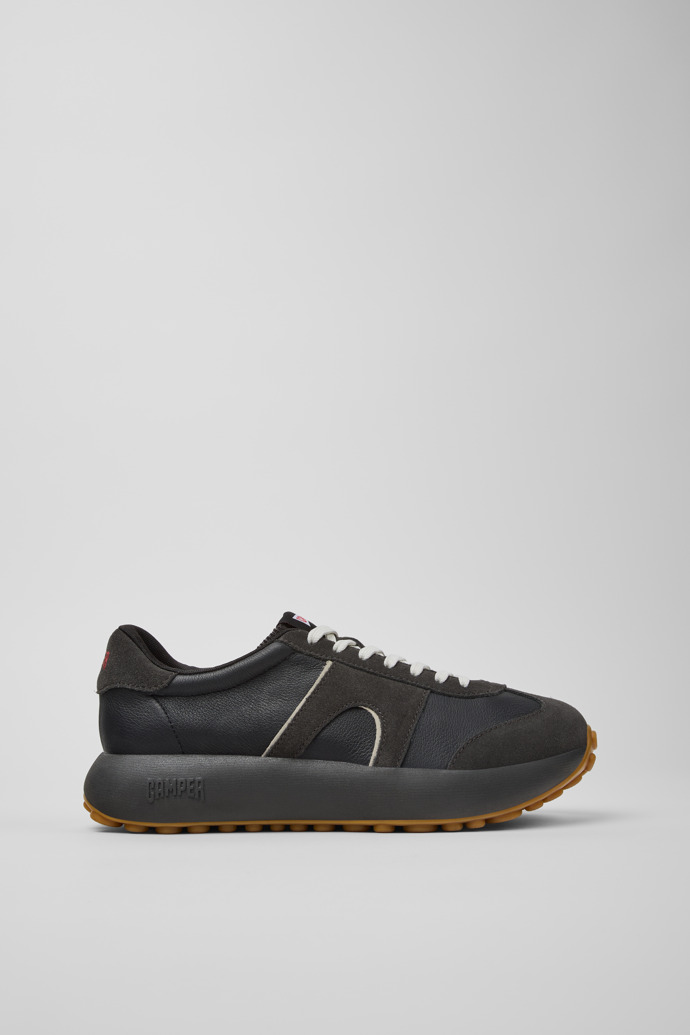 Pelotas Athens Sneakers multicolores de piel y nobuk para hombre.