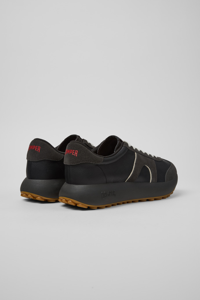 Pelotas Athens Sneakers multicolores de piel y nobuk para hombre.