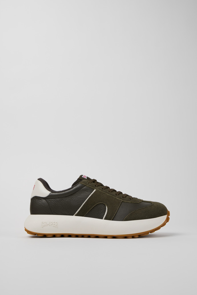 Pelotas Athens Sneakers multicolores de piel y nobuk para hombre.