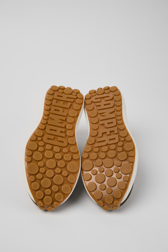 Pelotas Athens Sneakers multicolores de piel y nobuk para hombre.