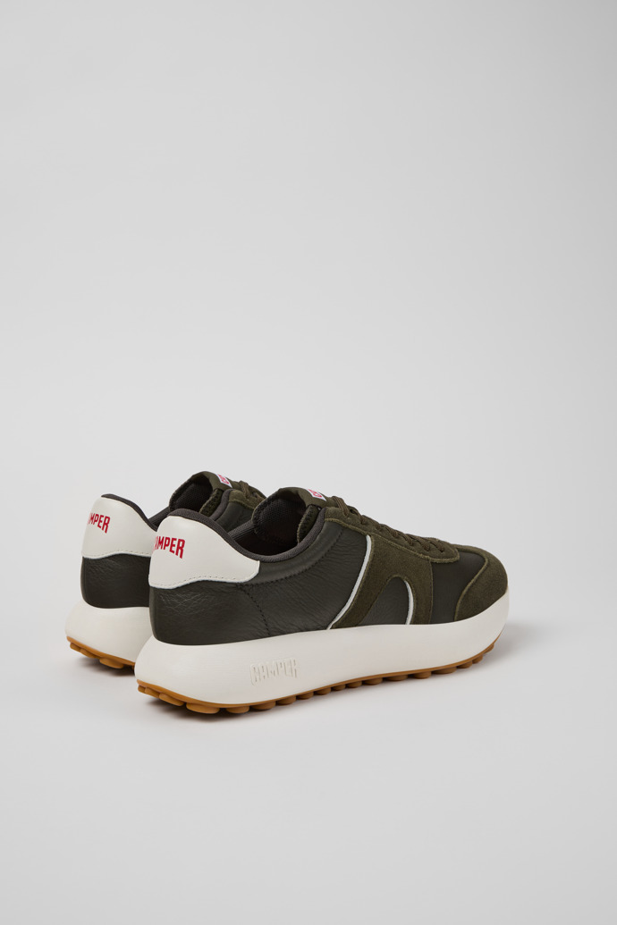 Pelotas Athens Sneakers multicolores de piel y nobuk para hombre.