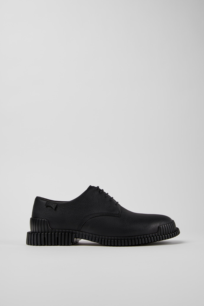 Pix Schwarzer Herrenschuh aus Leder.