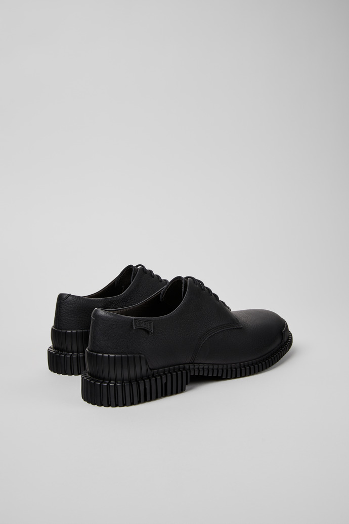 Pix Schwarzer Herrenschuh aus Leder.
