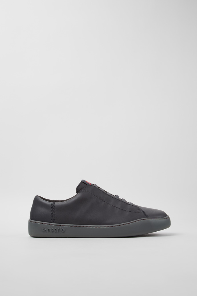 Peu Touring Szare skórzane sneakersy Dla mężczyzn.