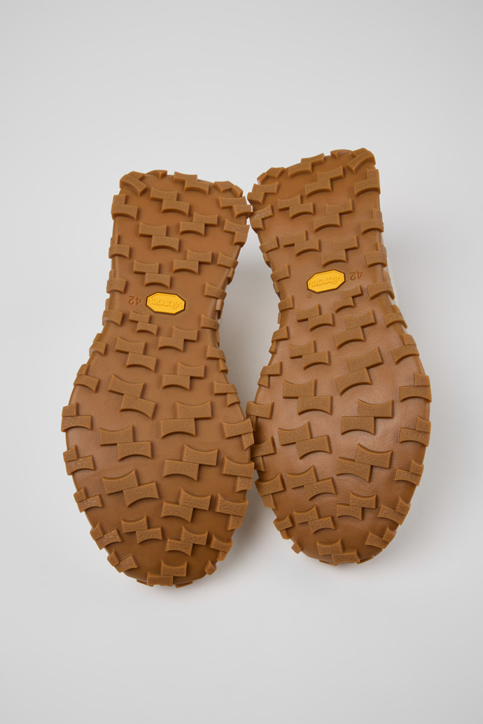 Drift Trail Beżowe sneakersy z materiałów technicznych i ze skóry Dla mężczyzn.