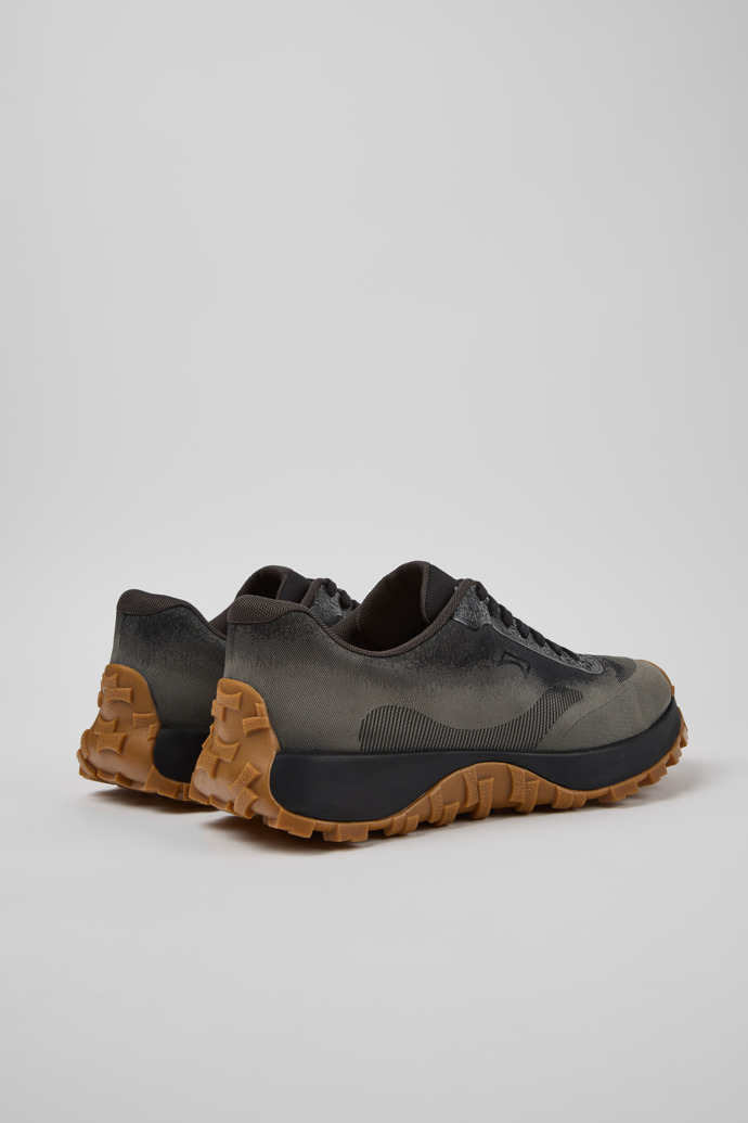 Drift Trail Sabatilles de materials tècnics reciclats i de pell en negre i gris Per a home.