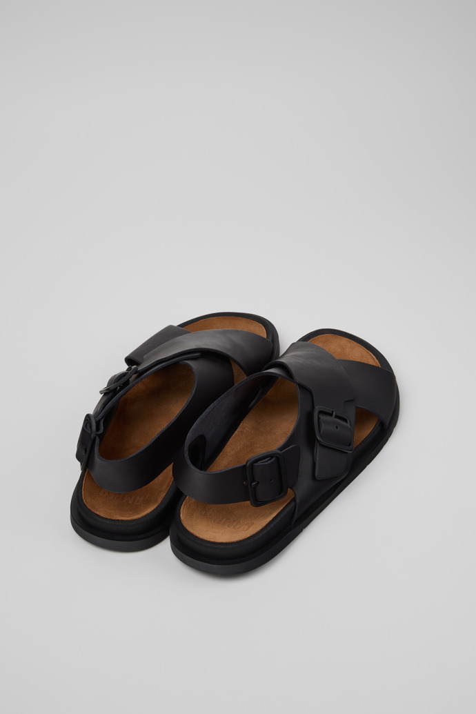 Lluc Sandal Braune Ledersandalen für Herren.