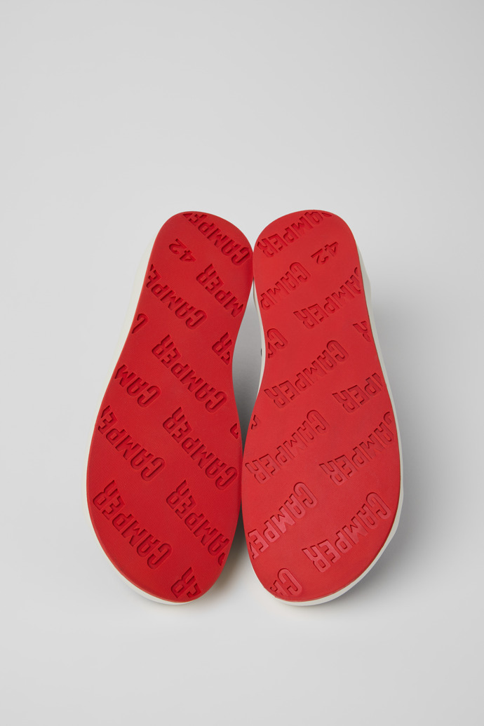 Peu Rambla II Erkekler için mavi tekstil spor ayakkabılar. tabanları