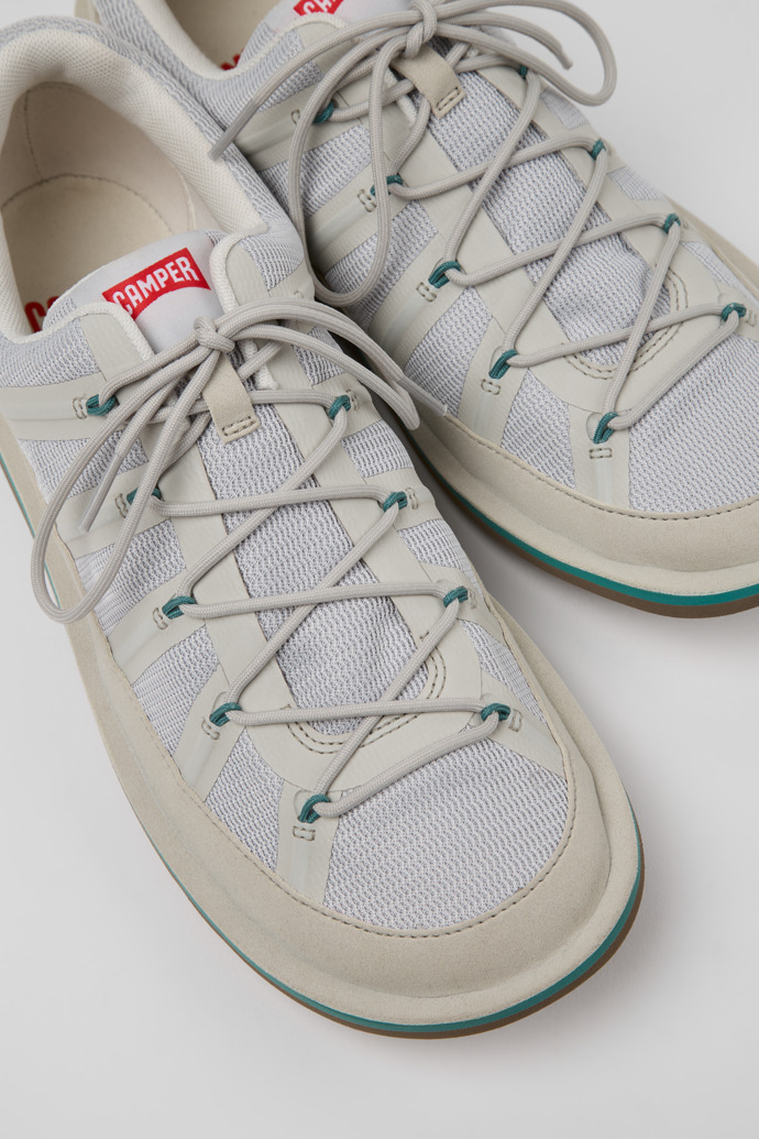 Beetle Zapatos de tejido grises para hombre.