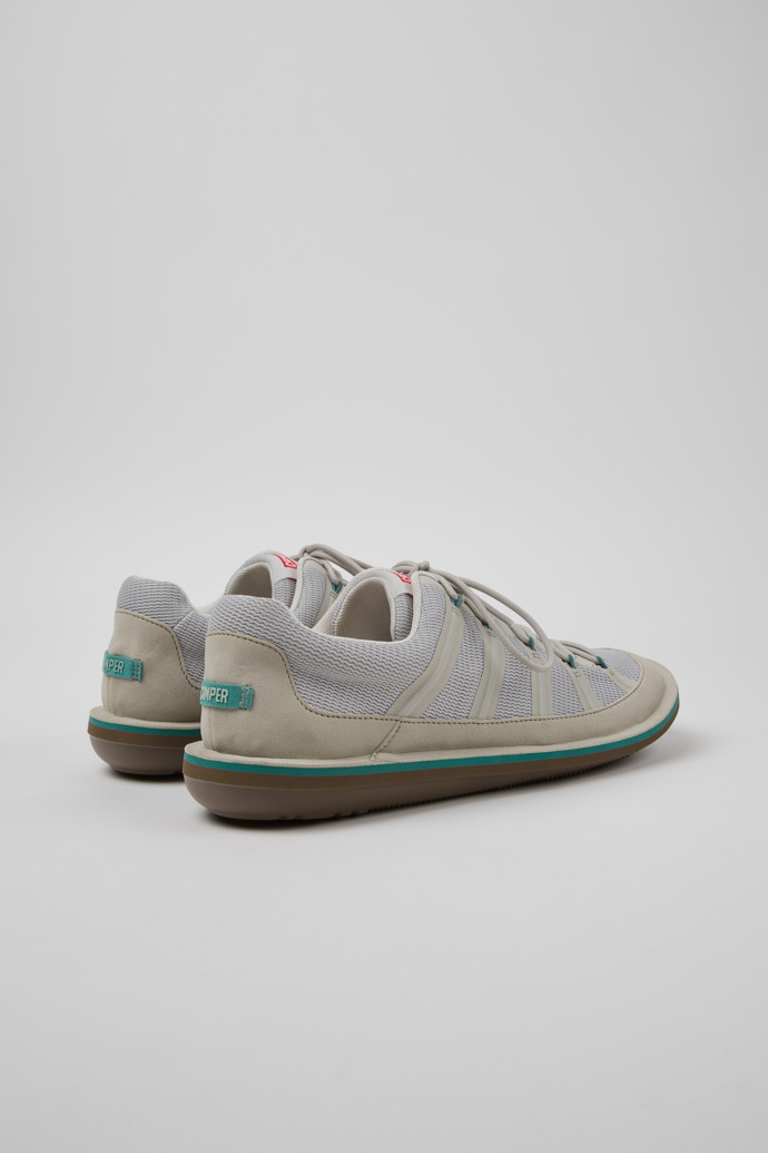 Beetle Zapatos de tejido grises para hombre.