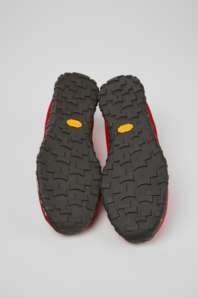 The soles of Drift Walk Multicolor Textile and Nubuck Sneakers for Men.