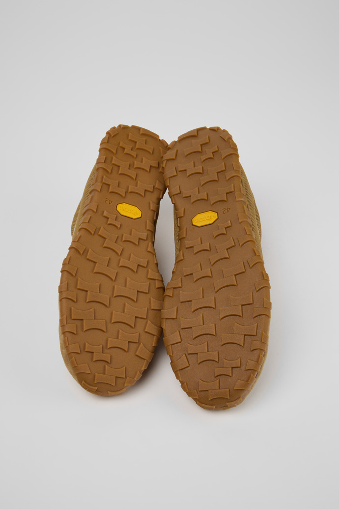 The soles of Drift Walk Multicolor Textile and Nubuck Leather Sneakers for Men.