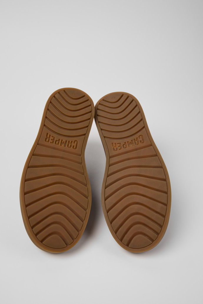 The soles of Runner Twentyfive Blue Suede Sneakers for Men.