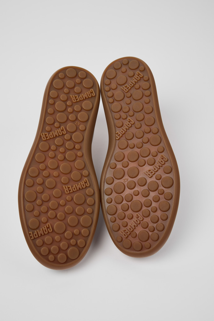 Twins Weiße Ledersneaker für Herren.
