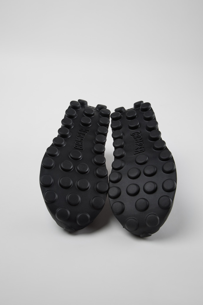 Pelotissima Zapatillas grises de textil y nobuk para hombre.