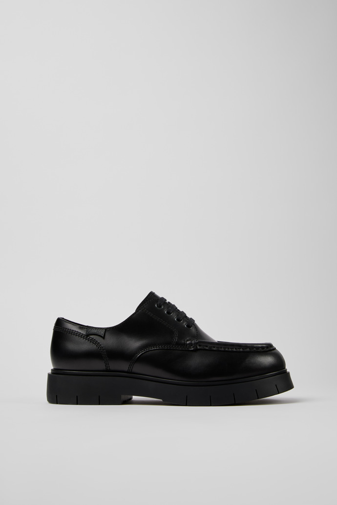 Alaro Sabates de pell negres per a home.