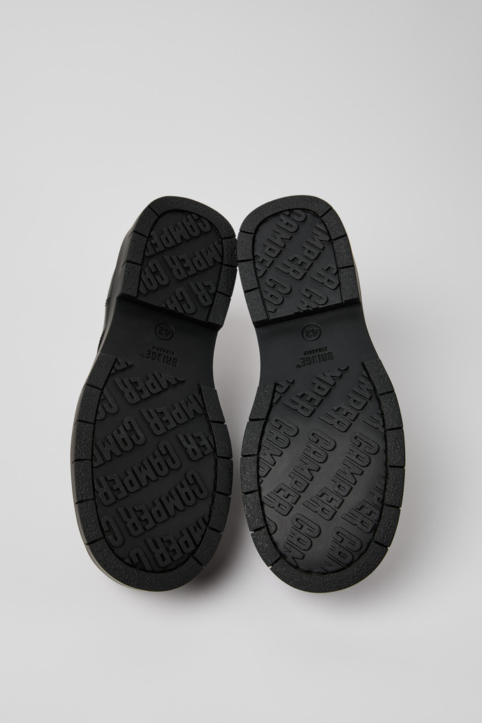 Alaro Sabates de pell negres per a home.