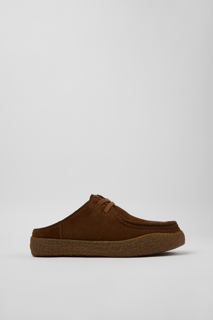 Peu Terreno Sabates de camussa marrons per a home.