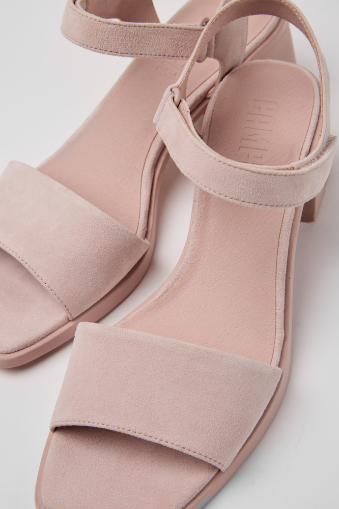 Close-up view of Karolina Women's light pink sandal