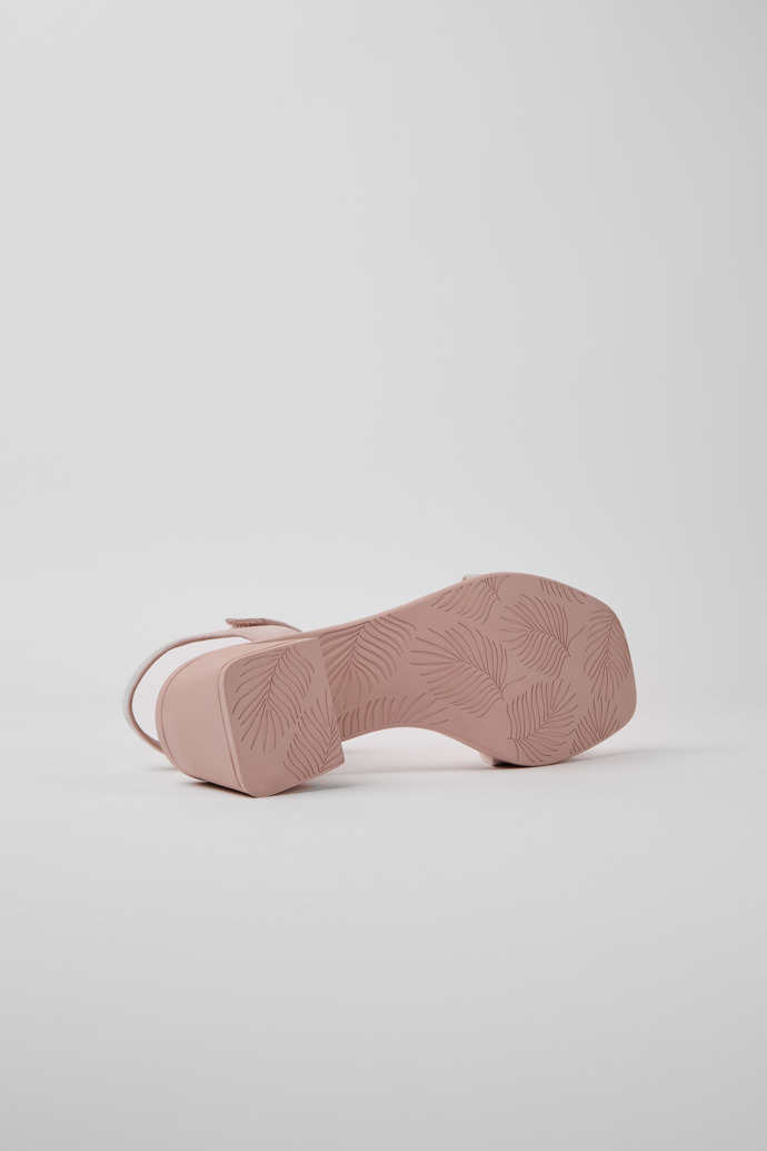 The soles of Karolina Women's light pink sandal