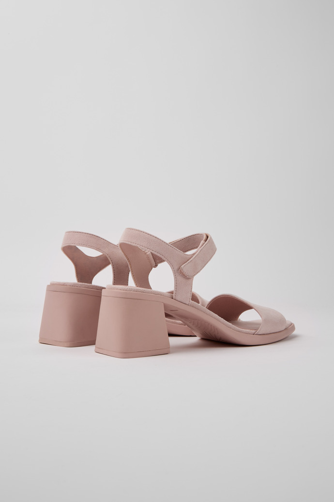 Back view of Karolina Women's light pink sandal